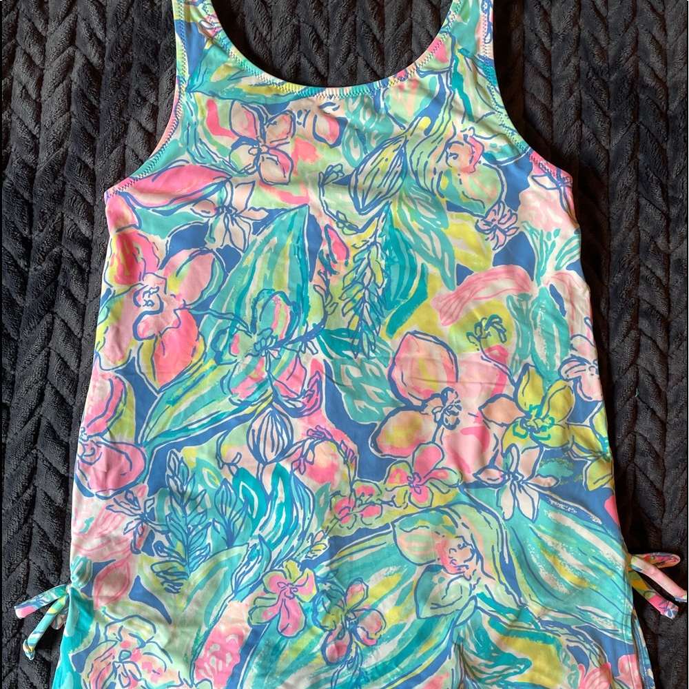 lilly pulitzer kids swim dress